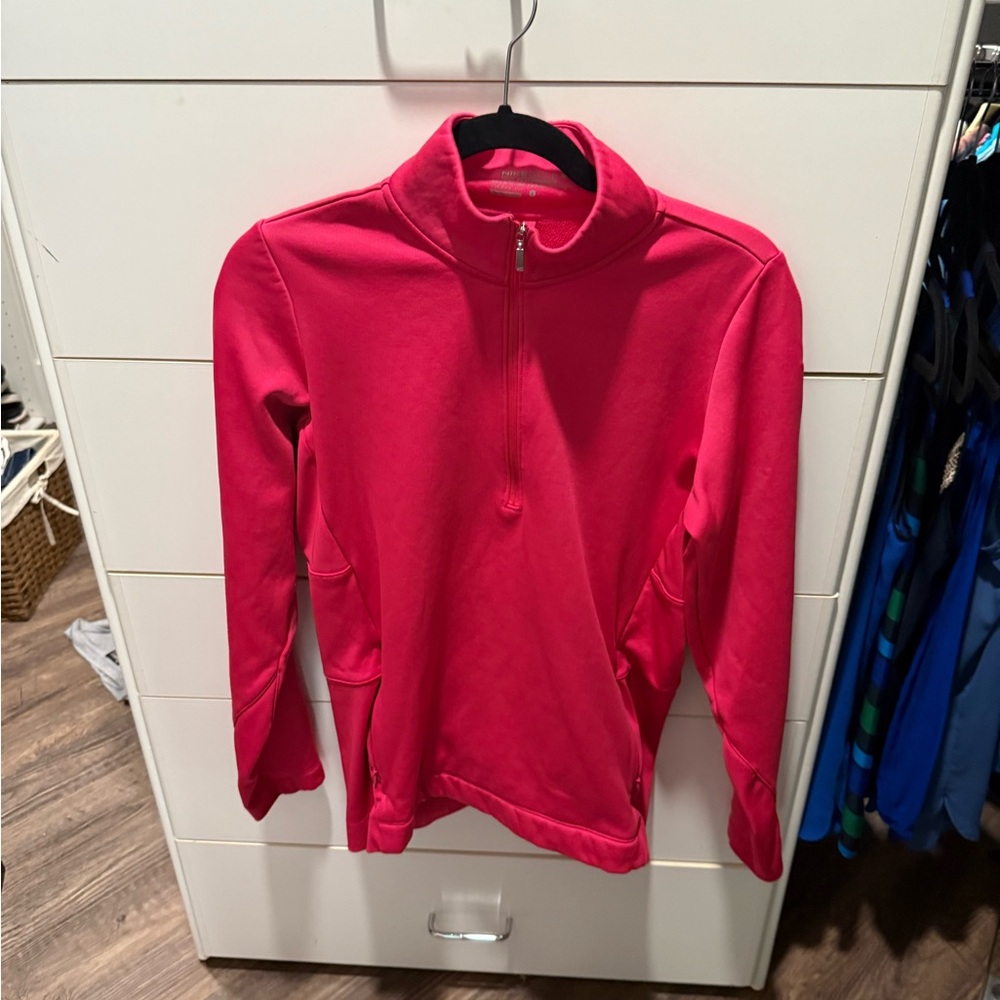 Nike Golf Tour Performance Red Pullover